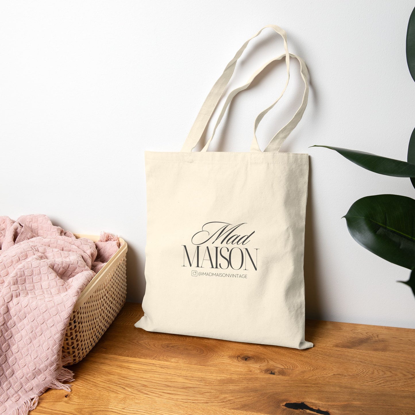 Mad Maison Tote Bag - Cotton Canvas
