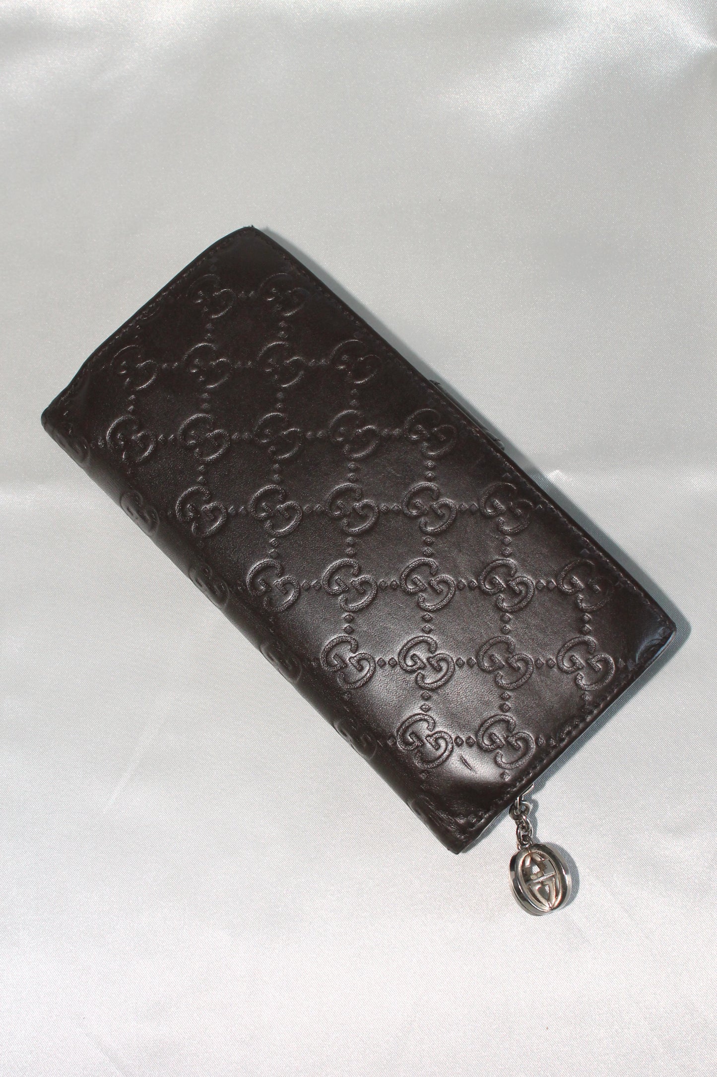 Gucci Guccissima Long Leather Wallet