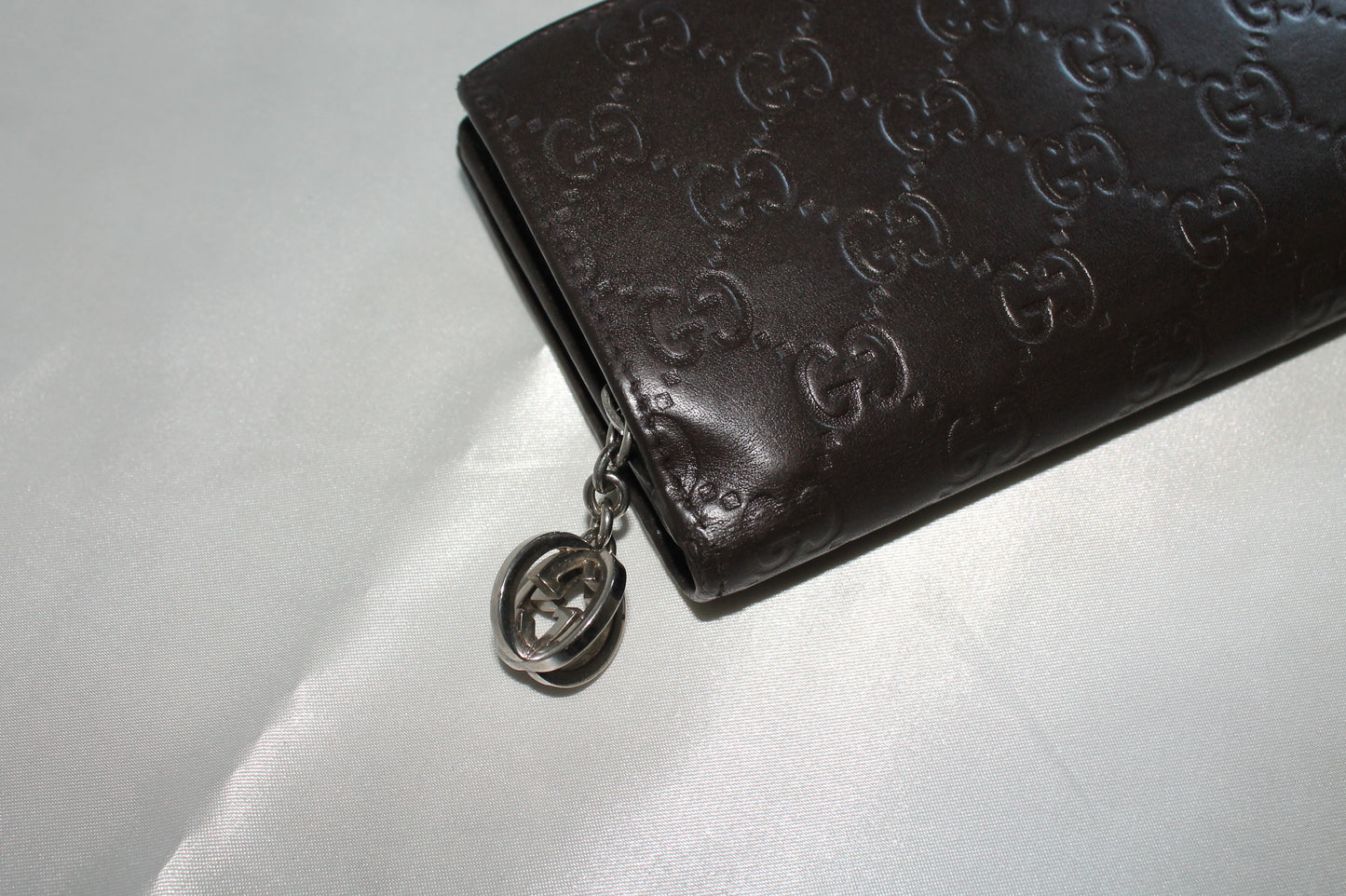 Gucci Guccissima Long Leather Wallet