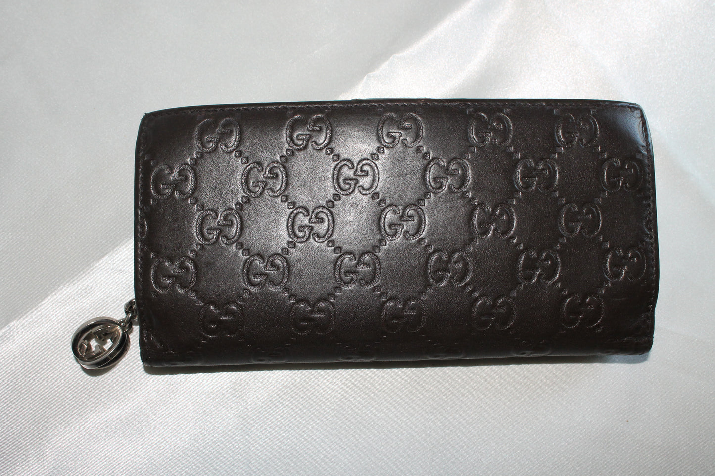 Gucci Guccissima Long Leather Wallet