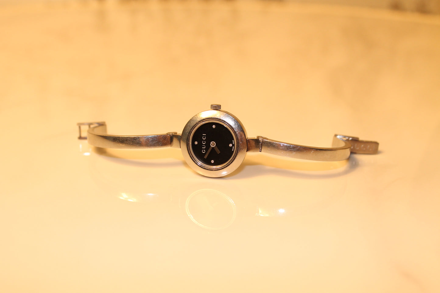 Silver Gucci Watch