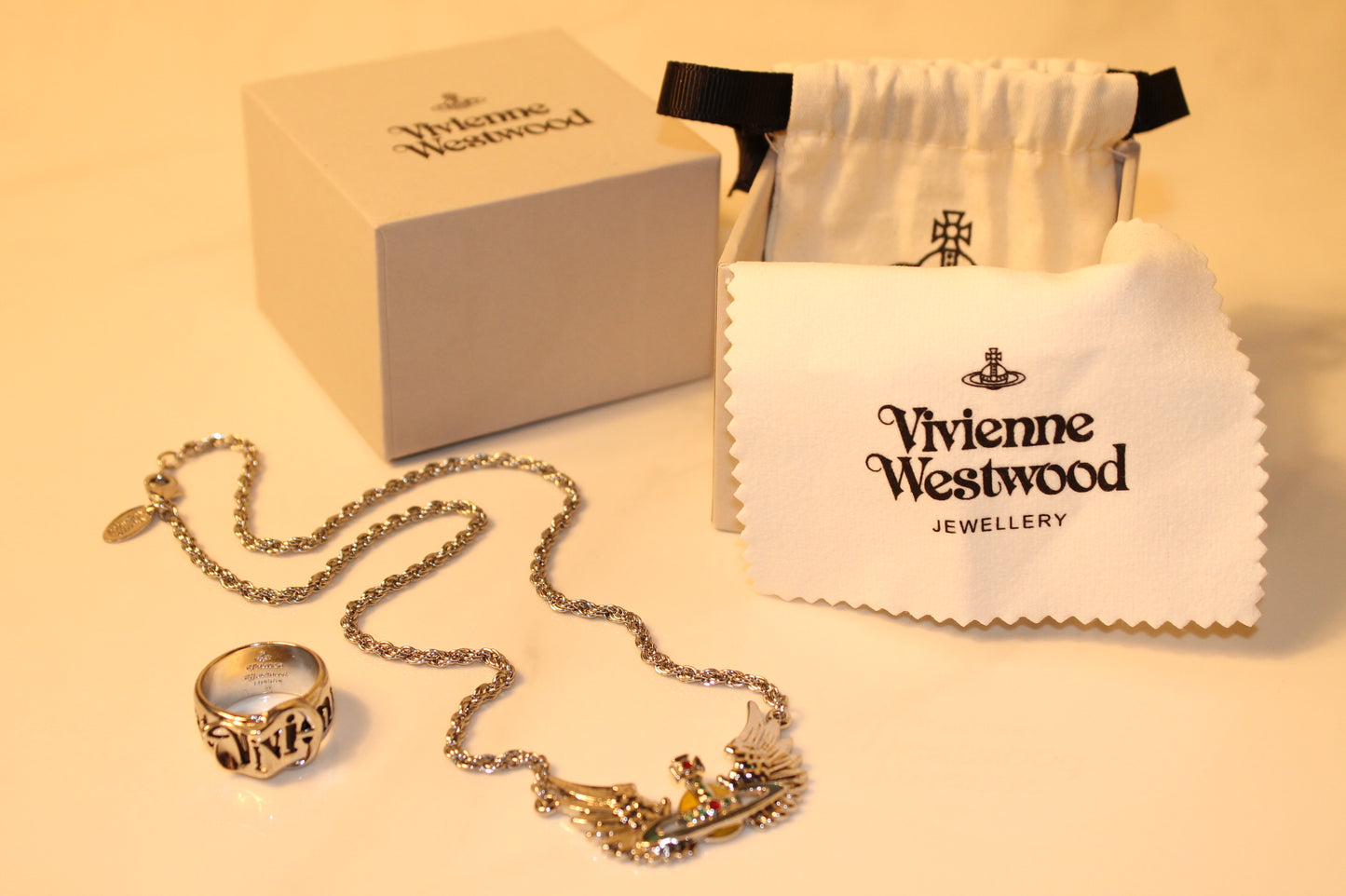 Vivienne Westwood Necklace and Ring bundle