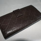 Gucci Guccissima Long Leather Wallet