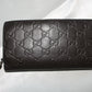 Gucci Guccissima Long Leather Wallet