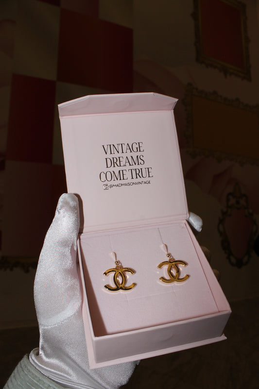 Chanel CC earrings