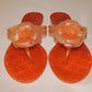 Chanel Camellia Jelly Sandals