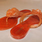 Chanel Camellia Jelly Sandals
