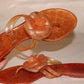 Chanel Camellia Jelly Sandals
